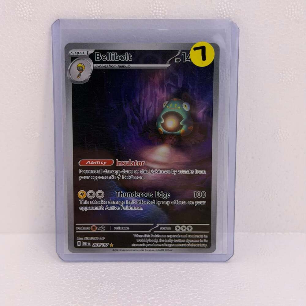 Bellibolt Illustration Rare 201/197 - Pokémon TCG: Obsidian Flames